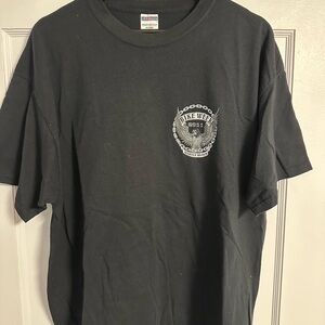 Bike Week 2011 Vintage Black Graphic T-Shirt